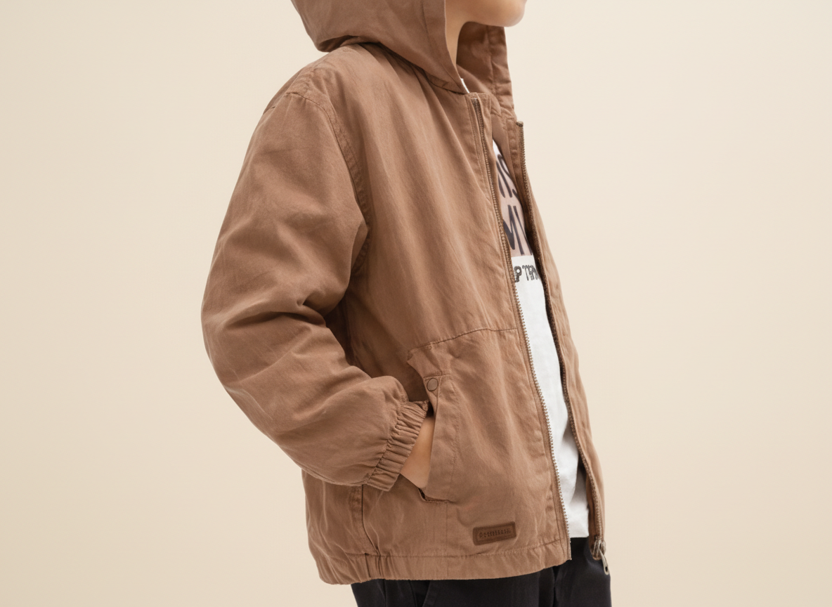 Boys Hooded Jacket Set