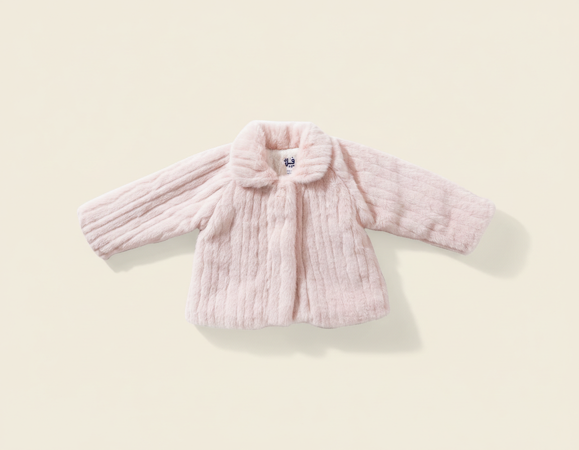 Blush Cloud Baby Jacket
